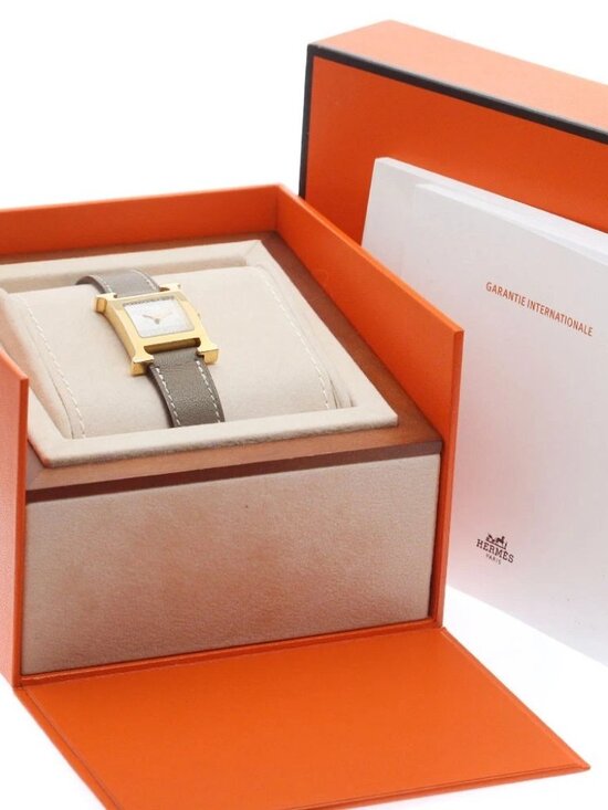 HERMES H watch HH1.202c Silver Dial Quartz Ladies Watch_962799 main image 7
